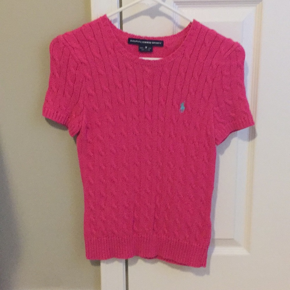 Pink Ralph Lauren sweater